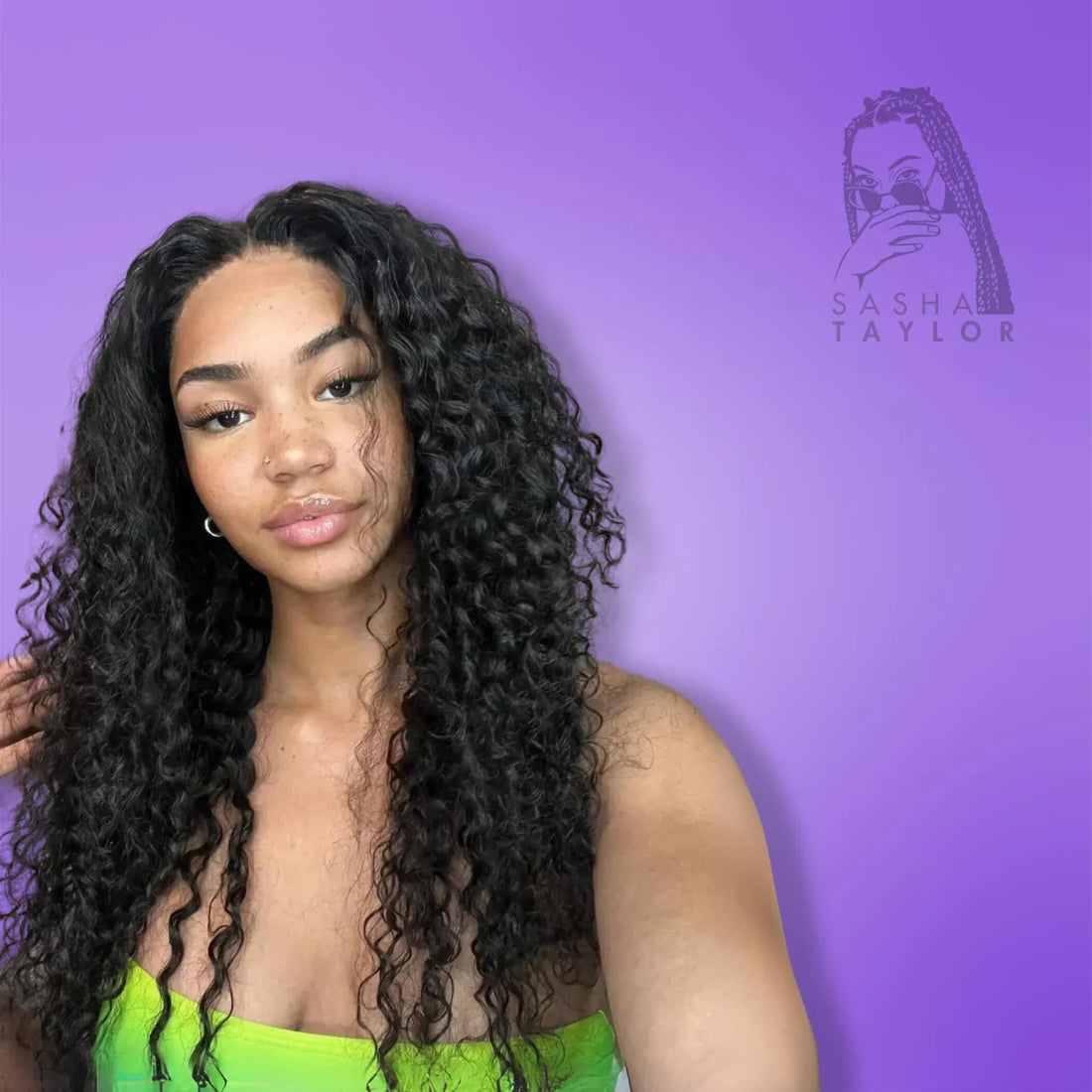 Deep Wave Transparent HD Lace Front Wigs – Curly Brazilian Human Hair Wigs